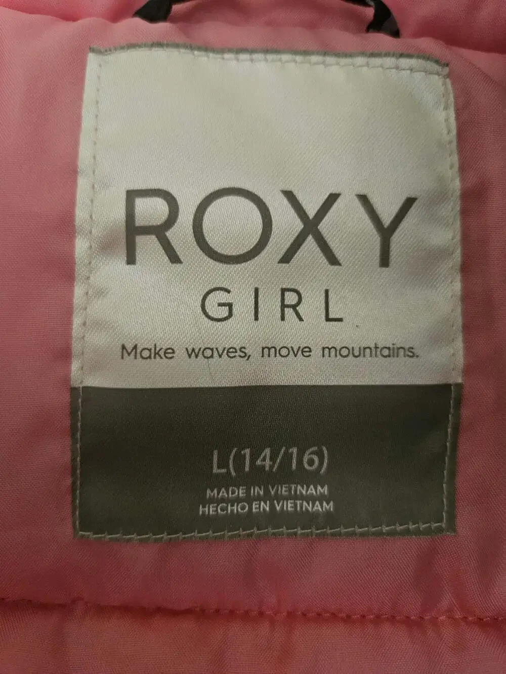 Roxy made winter hooded